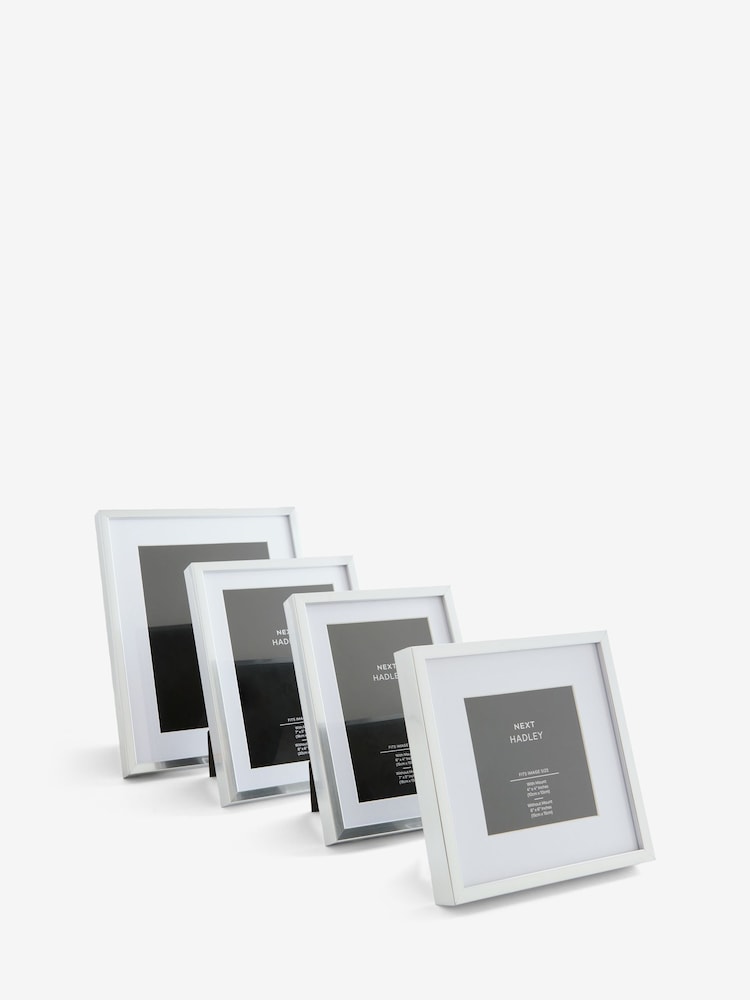 Set of 2 Silver Hadley Photo Frames - Image 4 of 5