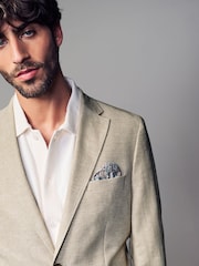 Pierre - Ajustement régulier - Blazer Blend en lin texturé - Image 5 de 11