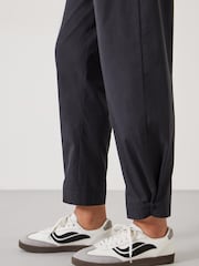 Hush Black Cotton Poplin Easy 100% Cotton Trousers - Image 4 of 5