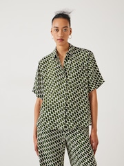 Hush Green Shia Sleeve Shirt - Image 1 of 5