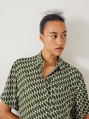 Hush Green Shia Sleeve Shirt - Image 4 of 5