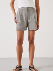 Hush Grey Shona Striped Shorts - Image 2 of 5