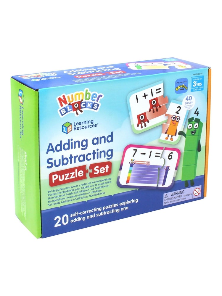 Learning Resources Numberblocks® Adding and Subtracting Puzzle Set - Image 1 of 6 Learning Resources Numberblocks® Adding and Subtracting Puzzle Set - Image 1 of 6