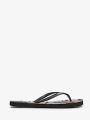 Superdry Orange Logo Vegan Flip Flops - Image 2 of 4