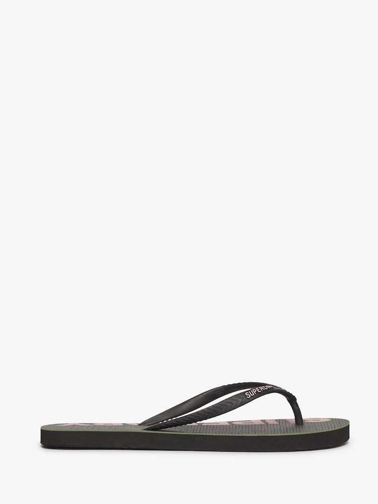 Superdry Logo Vegan Flip Flops - Imagen 2 de 4