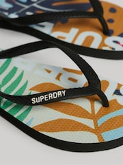 Superdry Pink Logo Vegan Flip Flops - Image 3 of 3