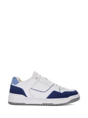 Dune London Blue Dune London Blue Tainted Chunky Court Trainers - Image 2 of 6