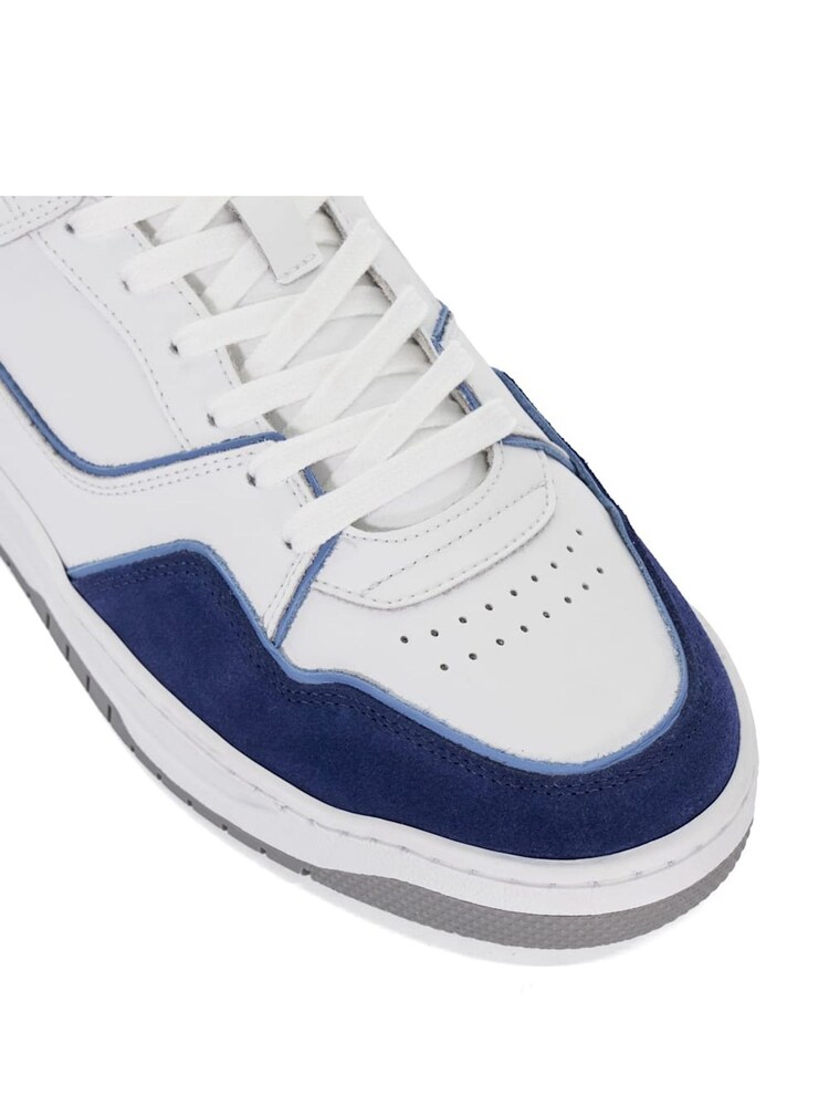 Dune London Blue Dune London Blue Tainted Chunky Court Trainers - Image 6 of 6