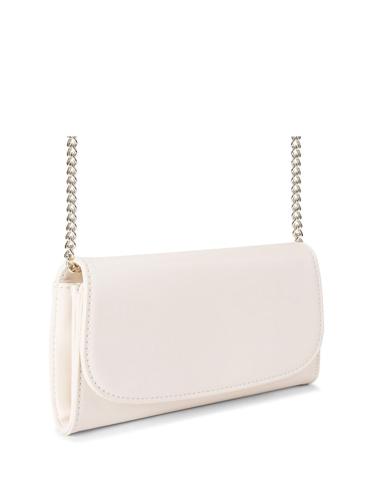 Кремовый - KG Kurt Geiger Blake Clutch Bag - Изображение 5 из 5