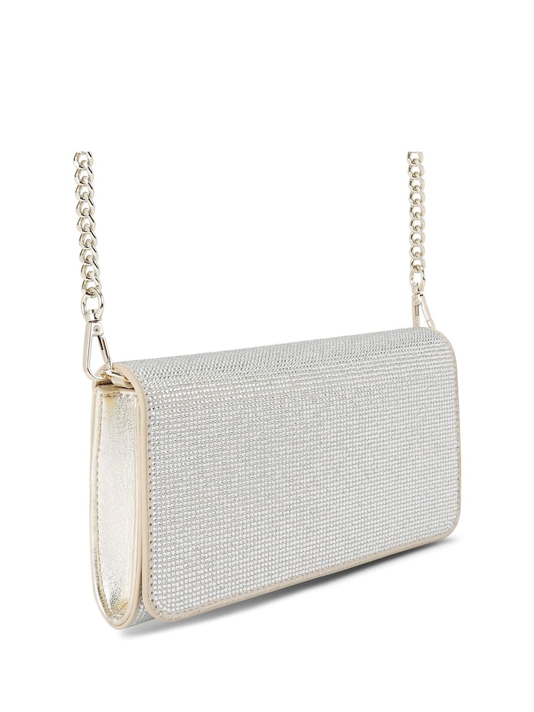 KG Kurt Geiger Silver Beau Bag - Image 2 of 4