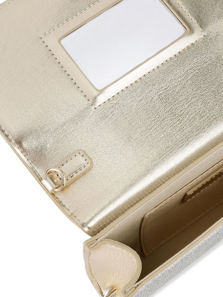 KG Kurt Geiger Silver Beau Bag - Image 4 of 4