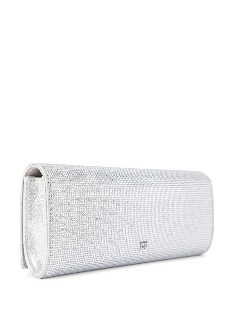 KG Silver Kurt Geiger Silver Baily Bag - Image 1 of 4