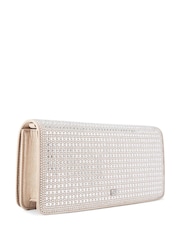 KG Kurt Geiger Pink Fleur Clutch Bag - Image 1 of 5