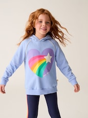 Little Bird by Jools Oliver Purple Hoodie - Image 5 of 7