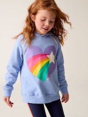 Little Bird by Jools Oliver Purple Hoodie - Image 6 of 7