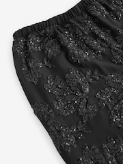 Black Sequin Embellished Trousers - Image 6 of 7