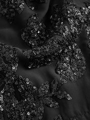 Black Sequin Embellished Trousers - Image 7 of 7