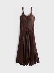 Maro - Abercrombie & Fitch Button Through Midi Slip Dress - Imaginea 8 din 9