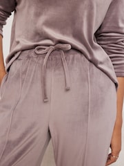Bath & Body Works Mink Brown Fleece Wide Leg Trousers - Image 4 of 8