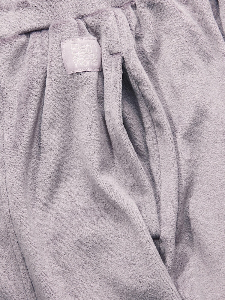 Bath & Body Works Mink Brown Fleece Wide Leg Trousers - Image 8 of 8