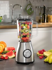 Daewoo Stainless Steel Smoothie and Shake Jug Blender - Image 1 of 5