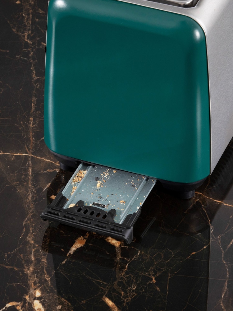 Daewoo Green Emerald Collection 2 Slice Toaster - Image 2 of 4