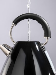 Daewoo Black Kensington Pyramid 1.7L Stainless Steel Kettle - Image 2 of 4