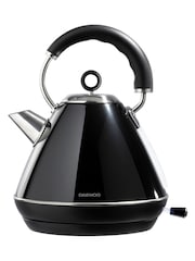 Daewoo Black Kensington Pyramid 1.7L Stainless Steel Kettle - Image 3 of 4