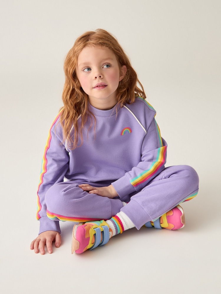 Flieder-Violett - Little Bird by Jools Oliver Sweatshirt und Jogginghose im Set - Bild 1 von 9 Flieder-Violett - Little Bird by Jools Oliver Sweatshirt und Jogginghose im Set - Bild 1 von 9