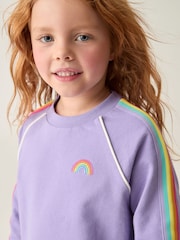Roxo lilás - Conjunto de moletom e joggers Little Bird by Jools Oliver - Imagem 3 de 9
