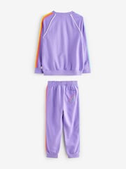 Roxo lilás - Conjunto de moletom e joggers Little Bird by Jools Oliver - Imagem 6 de 9