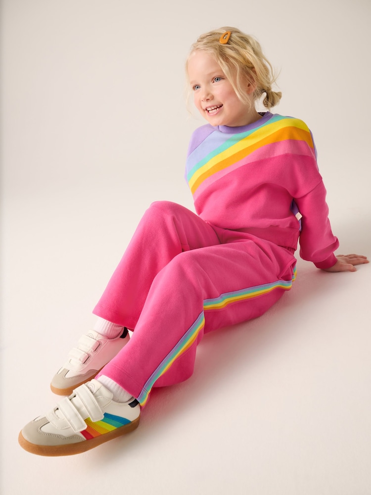 Little Bird by Jools Oliver Rainbow Sweatshirt and Joggers Set - Bild 7 von 7 Little Bird by Jools Oliver Rainbow Sweatshirt and Joggers Set - Bild 7 von 7