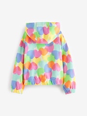 Little Bird by Jools Oliver Multi Rainbow 100% Cotton Hoodie - Image 5 of 7