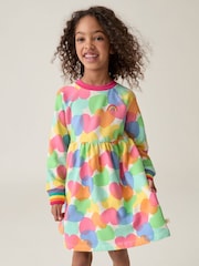 Little Bird by Jools Oliver Multi Sweat 100% Cotton Dress - Image 1 of 8
