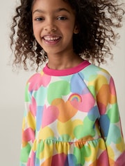 Little Bird by Jools Oliver Multi Sweat 100% Cotton Dress - Image 2 of 8