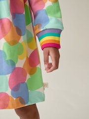 Little Bird by Jools Oliver Multi Sweat 100% Cotton Dress - Image 3 of 8