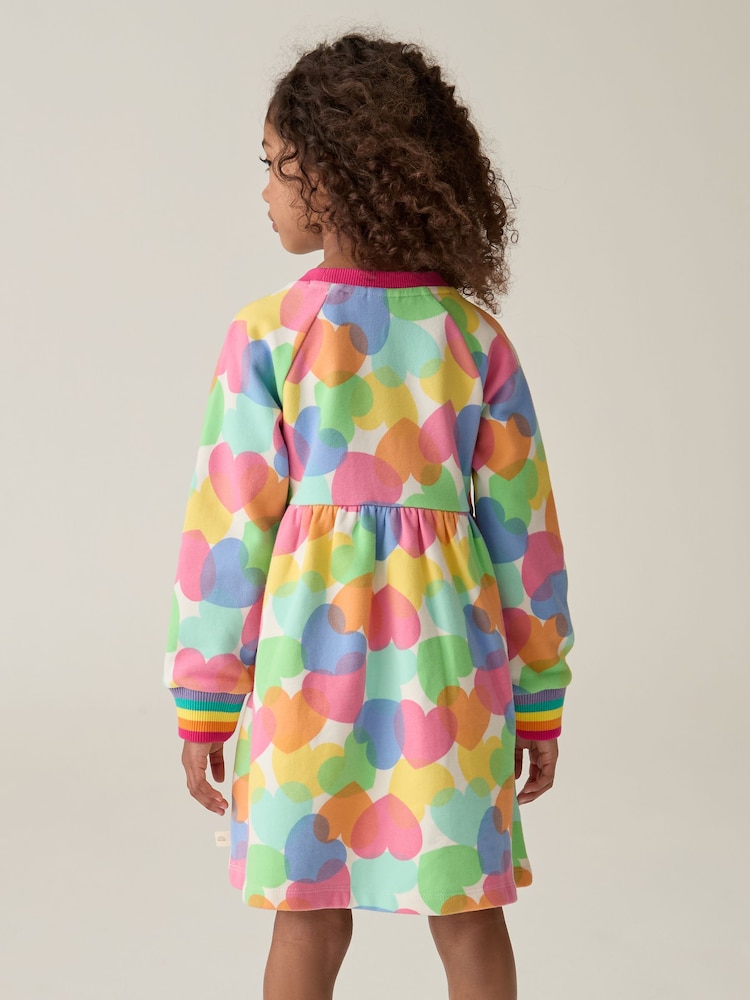 Multi - Little Bird by Jools Oliver sweatjurk van 100% katoen - Image 4 of 8