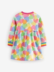 Little Bird by Jools Oliver Multi Sweat 100% Cotton Dress - Image 6 of 8