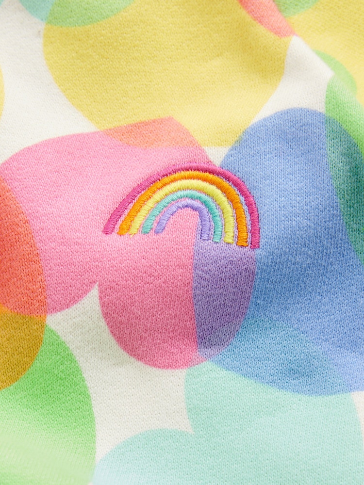 Little Bird by Jools Oliver Multi Sweat 100% Cotton Dress - Image 8 of 8