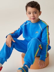 Blauw - Little Bird by Jools Oliver Sweatshirt and Joggers Set - Image 1 of 1