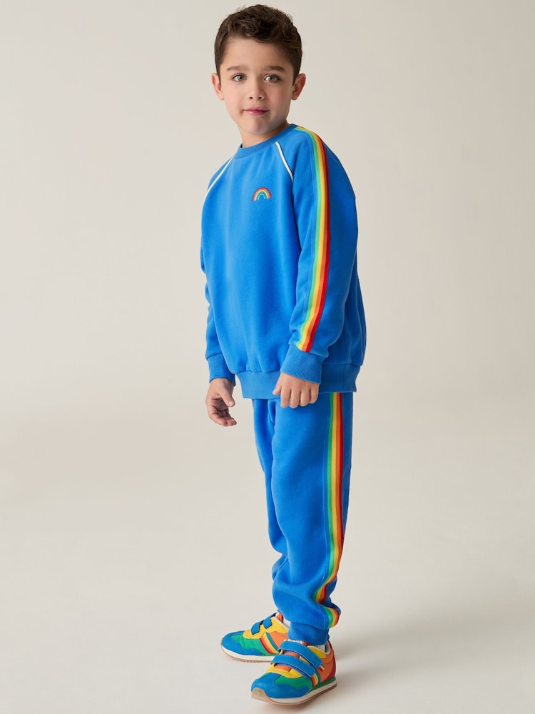Azul - Conjunto de moletom e joggers Little Bird by Jools Oliver - Imagem 2 de 8
