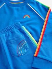 Azul - Conjunto de moletom e joggers Little Bird by Jools Oliver - Imagem 7 de 8