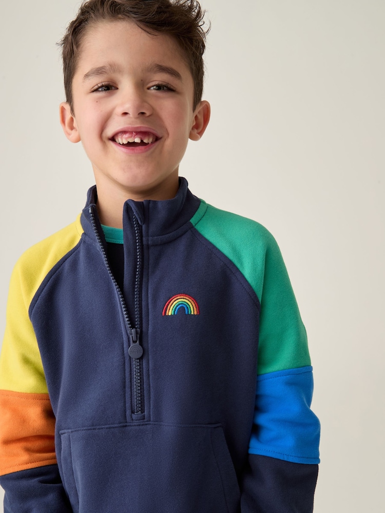 Little Bird by Jools Oliver Multi Colourful 100% Cotton Sweatshirt - Image 1 of 7