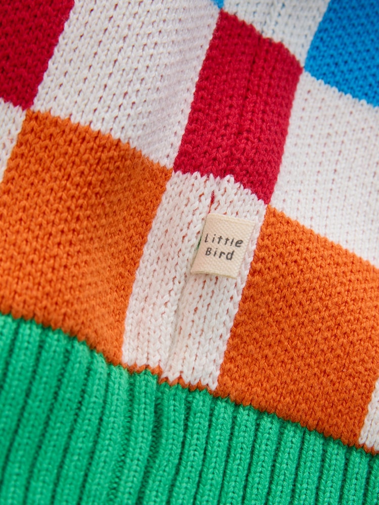 Little Bird by Jools Oliver – Pullover mit Regenbogen-Karomuster aus 100 % Baumwolle - Bild 7 von 7 Little Bird by Jools Oliver – Pullover mit Regenbogen-Karomuster aus 100 % Baumwolle - Bild 7 von 7