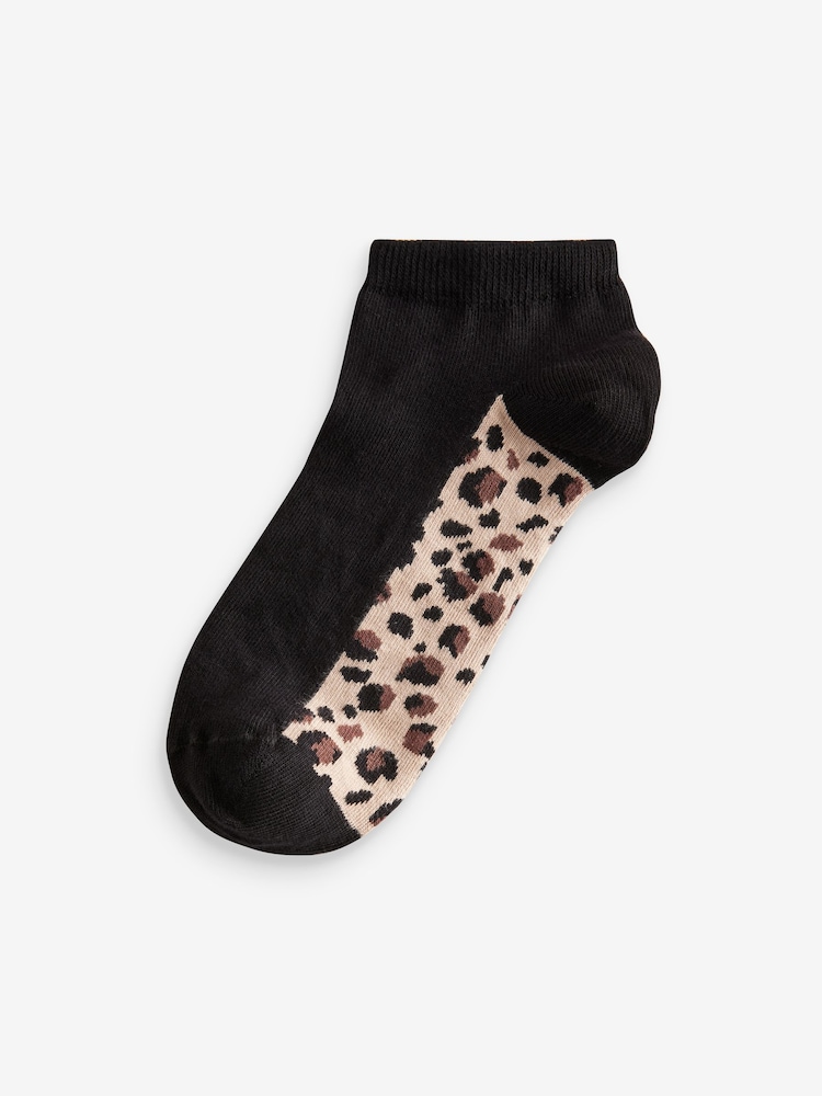 Luipaard - Footbed Trainers Socks 5 Pack - Image 5 of 6