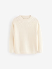 Cream Knitted Jumper (3-16yrs) - Image 4 of 7