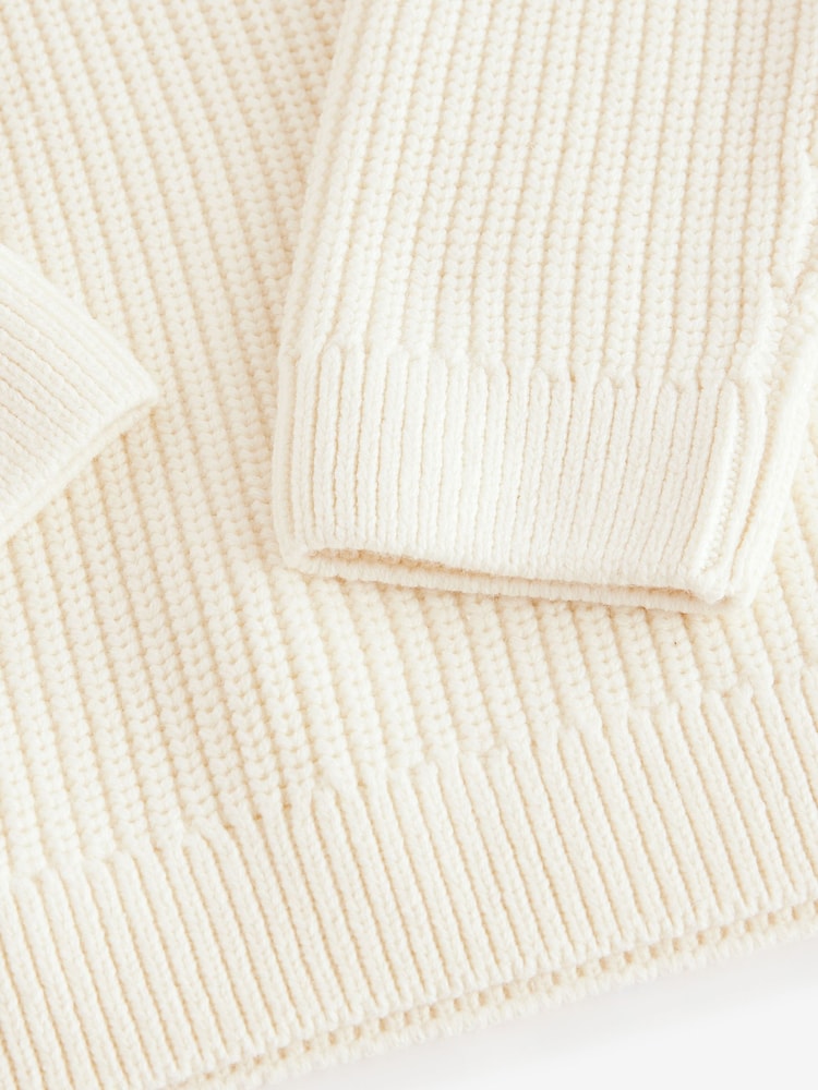 Cream Knitted Jumper (3-16yrs) - Image 7 of 7 Cream Knitted Jumper (3-16yrs) - Image 7 of 7