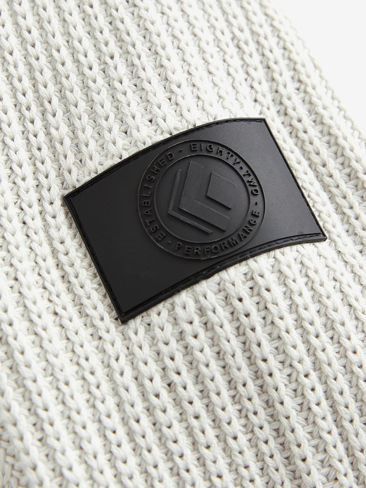 Grey Knitted Zip Through Hoodie (3-16yrs) - Image 4 of 4