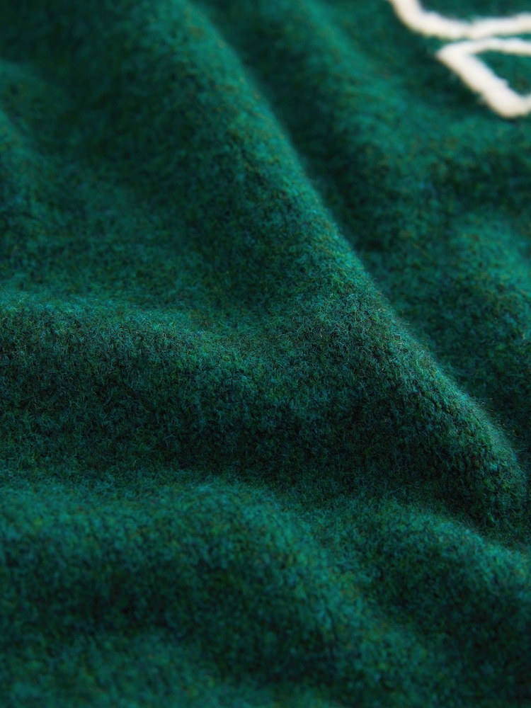 Green Knitted Crew Neck Jumper (3-16yrs) - Image 9 of 9