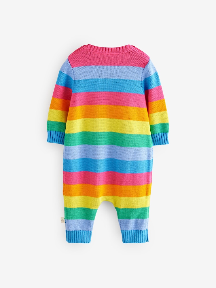 Farm Joules Rainbow Babygrow Joules 100% Cotton Babygrows - Main Image